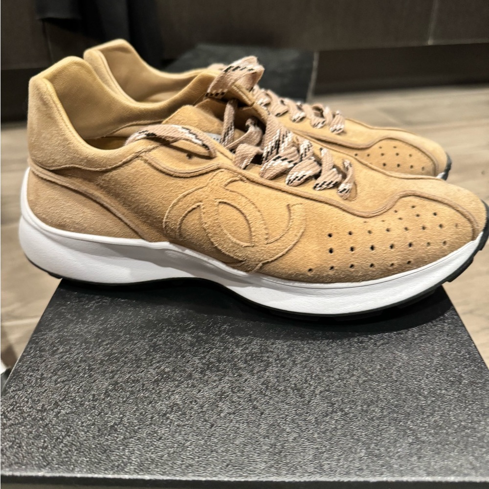 Chanel Sneakers! Like New!